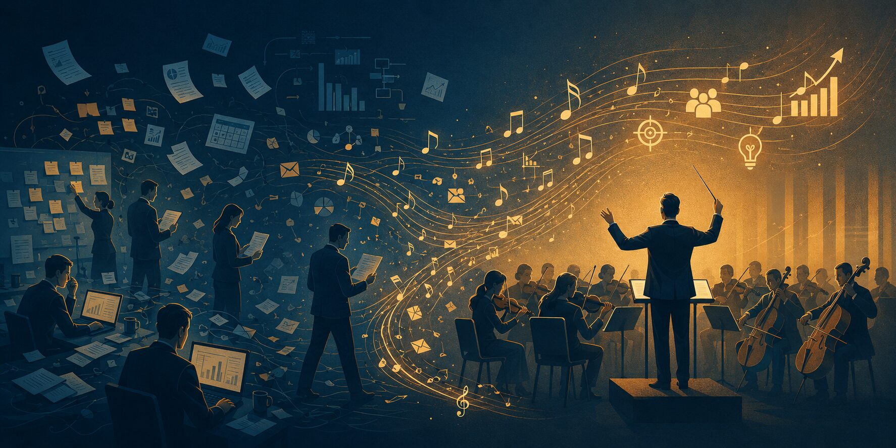 Et si vous mettiez en musique votre transformation ? Pourquoi vos projets ne créent plus autant de valeur